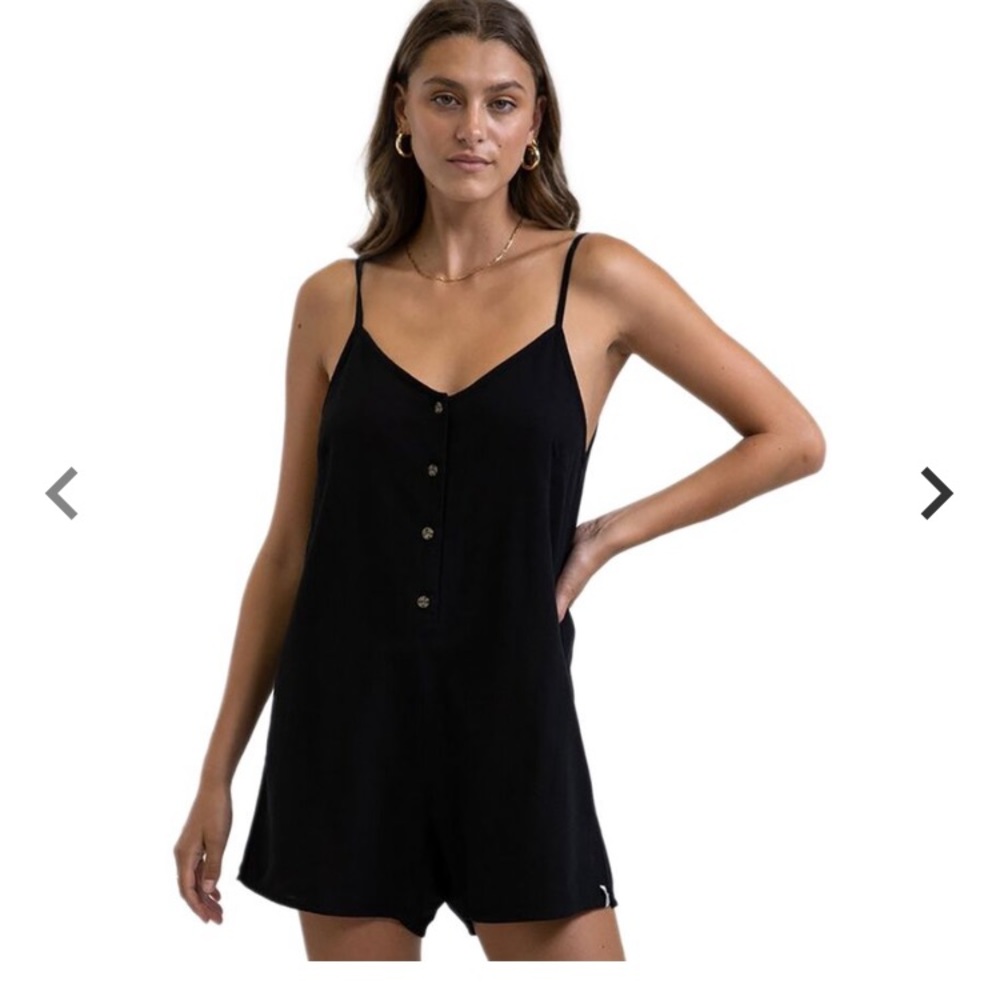 Linen Romper Jumpsuit